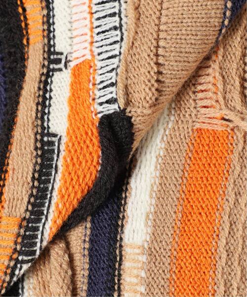 JOURNAL STANDARD relume（ジャーナルスタンダード　レリューム）の「CALIFORNIA 3D ニットシャツ（カーディガン/ボレロ・メンズ・ライトグレー/ブラック/ベージュ・LARGE/MEDIUM）」の11枚目の写真