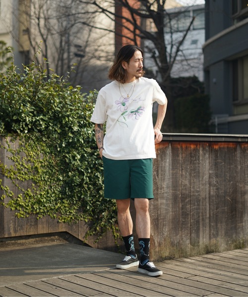 BANKS（バンクス）の「DESIGN TEE/BANKS(バンクス)半袖Tシャツ（Tシャツ/カットソー・メンズ・サンドグレー/オフホワイト・LARGE/X-LARGE/MEDIUM）」の5枚目の写真