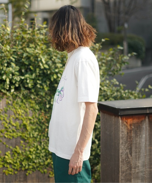 BANKS（バンクス）の「DESIGN TEE/BANKS(バンクス)半袖Tシャツ（Tシャツ/カットソー・メンズ・サンドグレー/オフホワイト・LARGE/X-LARGE/MEDIUM）」の7枚目の写真