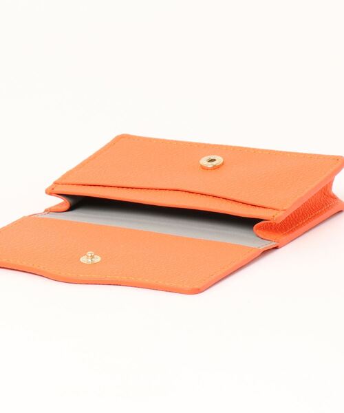 PEDIR（ペディール）の「マエストラーレ 名刺入れ ネームカードケース/PEDIR（名刺入れ・レディース・ネイビー/ベージュ/ブラック/グレー/ミント/オレンジ・FREE）」の7枚目の写真