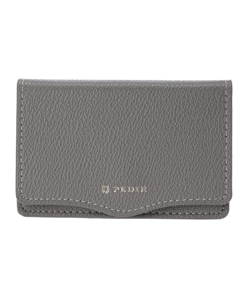 PEDIR（ペディール）の「マエストラーレ 名刺入れ ネームカードケース/PEDIR（名刺入れ・レディース・ネイビー/ベージュ/ブラック/グレー/ミント/オレンジ・FREE）」の3枚目の写真