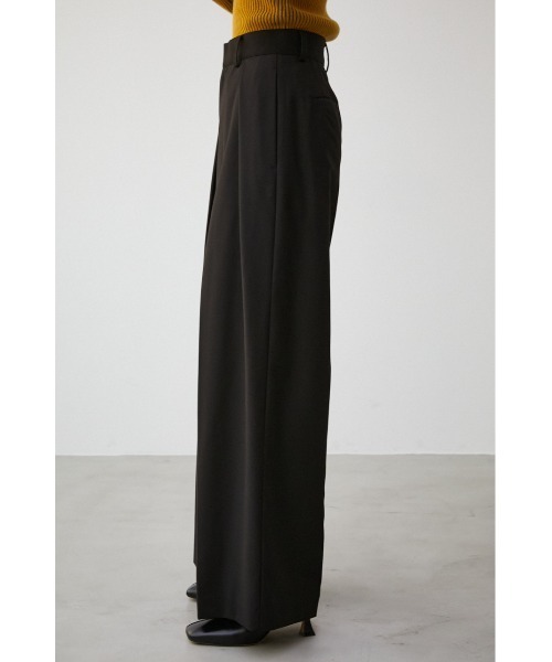 AZUL by moussy(アズールバイマウジー)の「【PLUS】2TUCK TROUSERS/【PLUS】2タックトラウザー(その他パンツ・レディース・ピンク/ブラック/グレー・SMALL/MEDIUM)」の13枚目の写真