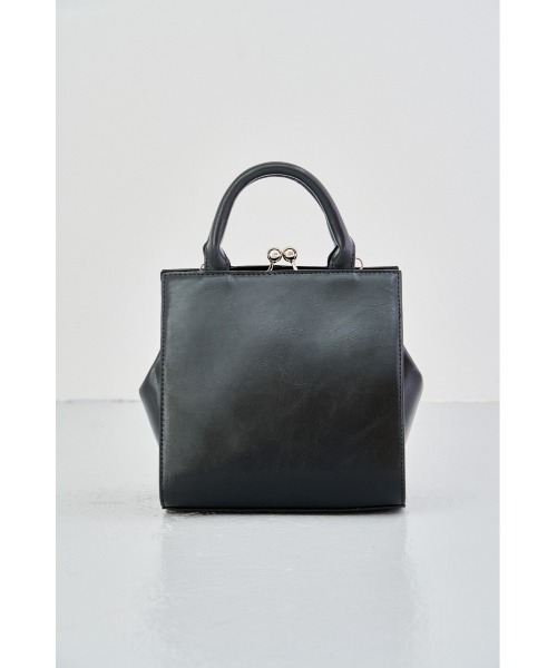 AZUL by moussy（アズールバイマウジー）の「METAL FRAME BAG Ⅱ/メタルフレームバッグⅡ（ハンドバッグ・レディース・ブラック/グリーン系その他/アイボリー/ライトグリーン・FREE）」の15枚目の写真