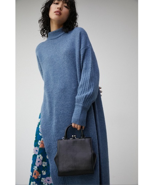 AZUL by moussy（アズールバイマウジー）の「METAL FRAME BAG Ⅱ/メタルフレームバッグⅡ（ハンドバッグ・レディース・ブラック/グリーン系その他/アイボリー/ライトグリーン・FREE）」の21枚目の写真