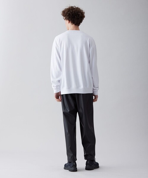 UNFILO(アンフィーロ)の「リラックスフィットスウェットTシャツ(スウェット・メンズ・ブラック系/ホワイト系・LARGE/MEDIUM/SMALL/X-LARGE)」の5枚目の写真