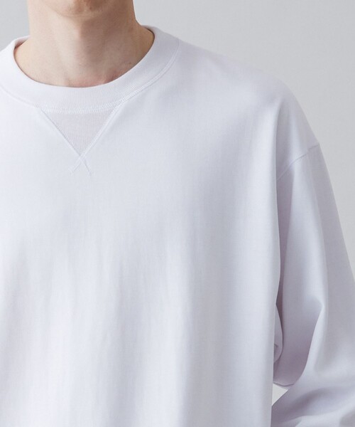 UNFILO(アンフィーロ)の「リラックスフィットスウェットTシャツ(スウェット・メンズ・ブラック系/ホワイト系・LARGE/MEDIUM/SMALL/X-LARGE)」の7枚目の写真