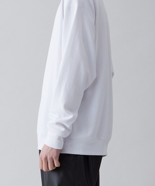 UNFILO(アンフィーロ)の「リラックスフィットスウェットTシャツ(スウェット・メンズ・ブラック系/ホワイト系・LARGE/MEDIUM/SMALL/X-LARGE)」の8枚目の写真
