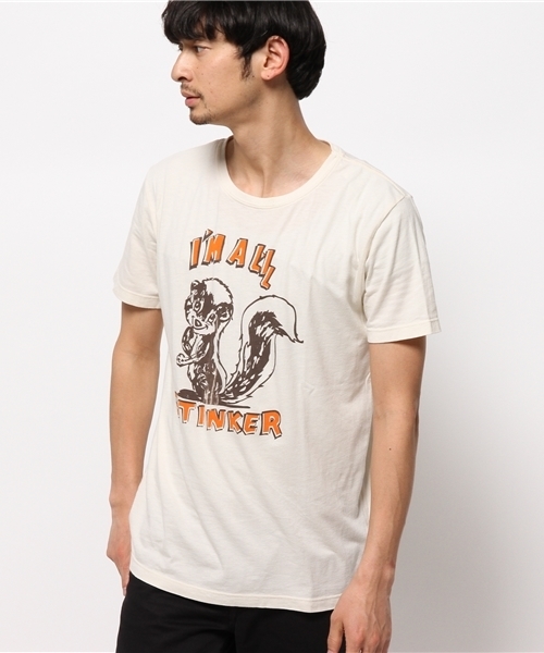 OUTLET(アウトレット)の「【CIAOPANIC TYPY】USA STINKER Tee(Tシャツ/カットソー・メンズ・ブラック/ホワイト・SMALL/LARGE/MEDIUM)」の2枚目の写真