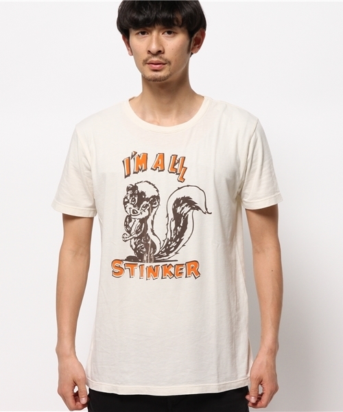 OUTLET(アウトレット)の「【CIAOPANIC TYPY】USA STINKER Tee(Tシャツ/カットソー・メンズ・ブラック/ホワイト・SMALL/LARGE/MEDIUM)」の6枚目の写真