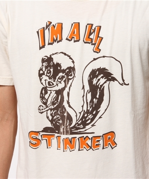 OUTLET(アウトレット)の「【CIAOPANIC TYPY】USA STINKER Tee(Tシャツ/カットソー・メンズ・ブラック/ホワイト・SMALL/LARGE/MEDIUM)」の4枚目の写真