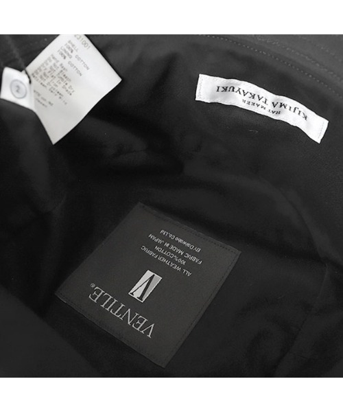 KIJIMA TAKAYUKI(キジマ タカユキ)の「VENTILE BUCKET HAT(ハット・メンズ・ブラック/ホワイト・2/3)」の5枚目の写真