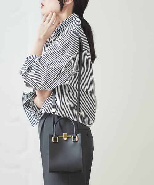 THOMAS MASON（トーマス メイソン）の「■THOMAS MASONショートシャツ（シャツ/ブラウス・レディース・ブルー/ブラック/ライトブルー/ホワイト・FREE）」の10枚目の写真