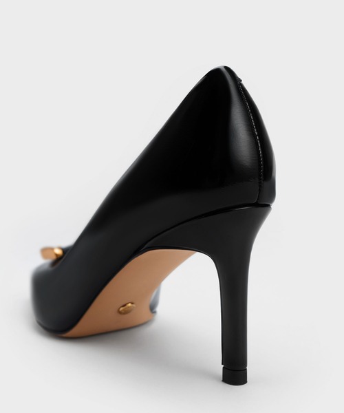 【新品未使用】Gabine ガビーヌ レザーテーパードパンプス CHARLES & KEITH Gabine ガビーヌ レザーテーパードパンプス