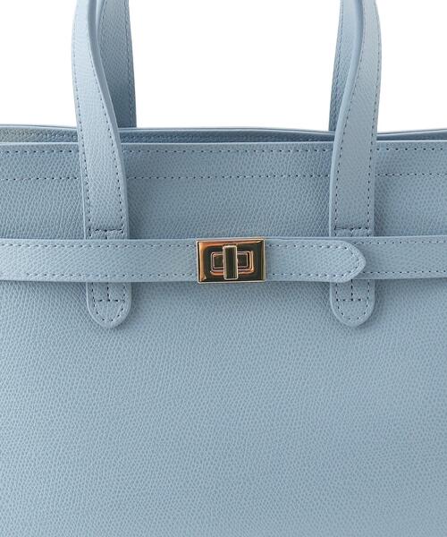 SHOO・LA・RUE（シューラルー）の「◆金具ベルトトート（トートバッグ・レディース・グレー/ブルー/ブラック・00）」の13枚目の写真