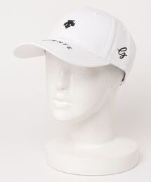 DESCENTE GOLF デサントゴルフ　キャップ　刺繍　ホワイト　白 ミニマルロゴキャップ | デサントゴルフ公式
