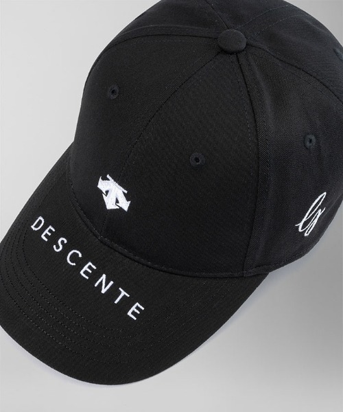 DESCENTE GOLF（デサントゴルフ）の「ロゴ刺繍キャップ