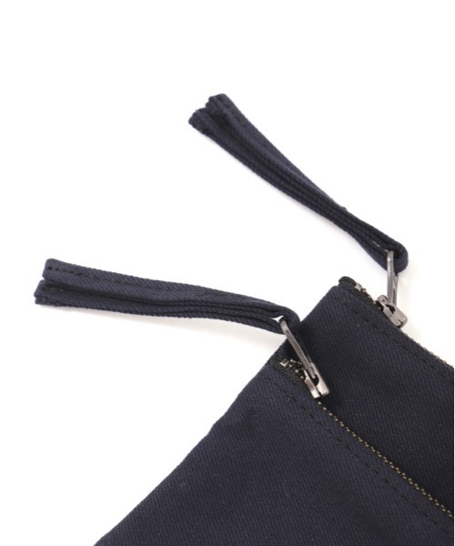 MHL.（エムエイチエル）の「YARN DYE COTTON TWILL（ポーチ・レディース・ブルー系その他6・FREE）」の6枚目の写真