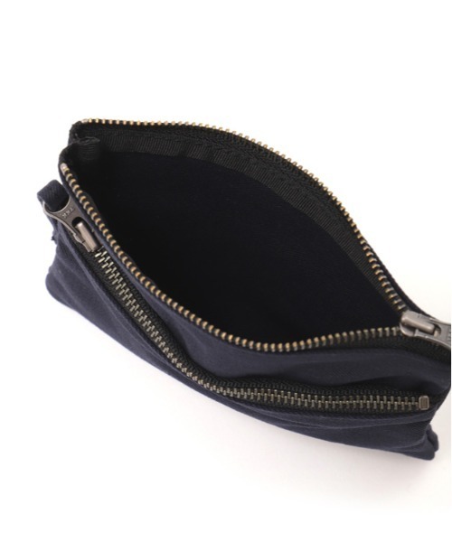 MHL.（エムエイチエル）の「YARN DYE COTTON TWILL（ポーチ・レディース・ブルー系その他6・FREE）」の4枚目の写真