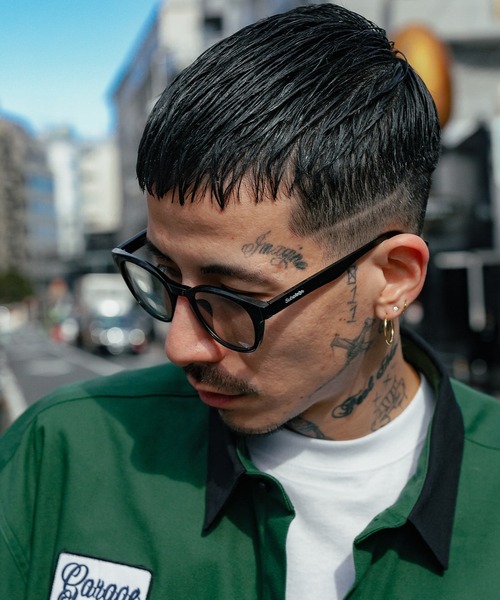 Subciety(サブサエティ)の「SUNGLASS-NEEL-(サングラス・メンズ・ブラック×ブルー/ブラウン/ブラック・FREE)」の11枚目の写真