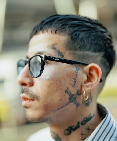 Subciety(サブサエティ)の「SUNGLASS-NEEL-(サングラス・メンズ・ブラック×ブルー/ブラウン/ブラック・FREE)」の13枚目の写真