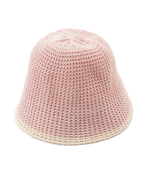 GRANDEDGE（グランドエッジ）の「トリミングニットサーモハット（ハット・レディース・ブラック/グレー/ブルー/キャメル/ピンク系/ベージュ・99）」の6枚目の写真