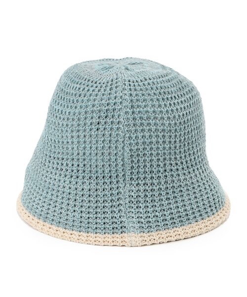 GRANDEDGE（グランドエッジ）の「トリミングニットサーモハット（ハット・レディース・ブラック/グレー/ブルー/キャメル/ピンク系/ベージュ・99）」の8枚目の写真