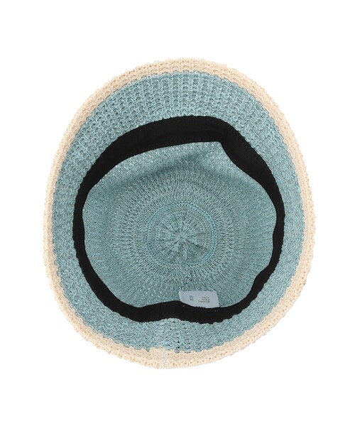 GRANDEDGE（グランドエッジ）の「トリミングニットサーモハット（ハット・レディース・ブラック/グレー/ブルー/キャメル/ピンク系/ベージュ・99）」の10枚目の写真