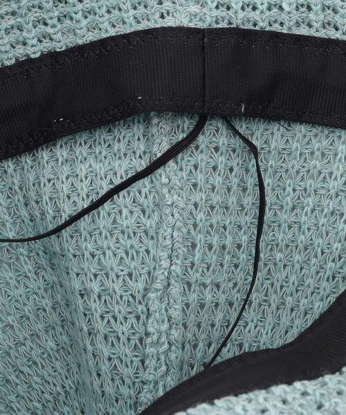 GRANDEDGE（グランドエッジ）の「トリミングニットサーモハット（ハット・レディース・ブラック/グレー/ブルー/キャメル/ピンク系/ベージュ・99）」の13枚目の写真