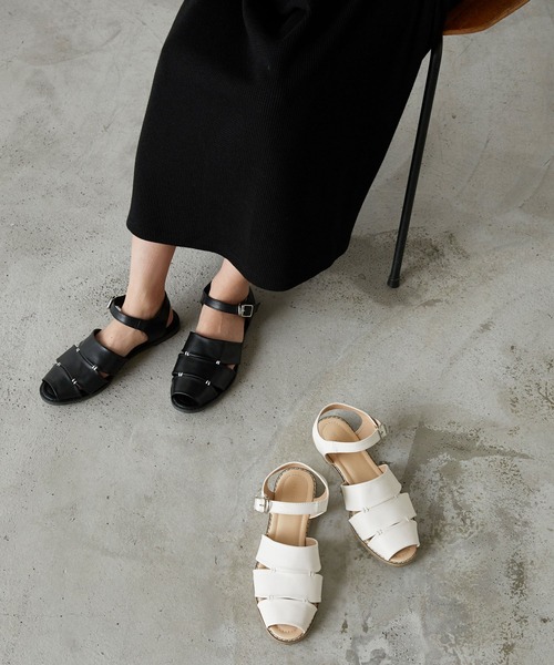 Bibiy DOLLY GINGHAM SANDALS サンダル今期完売正規品 Bibiy DOLLY GINGHAM SANDALS サンダル今期完売正規品