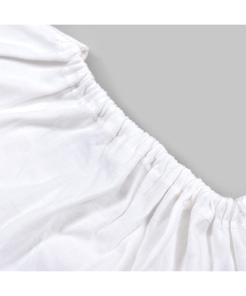 SLAP SLIP(スラップスリップ)の「SLAPSLIP/スカラップ襟チェリー刺繍半袖Tシャツ(80~130cm)(Tシャツ/カットソー・キッズ・ブラック系その他/レッド/ホワイト・130/120/80/110/100/90)」の12枚目の写真