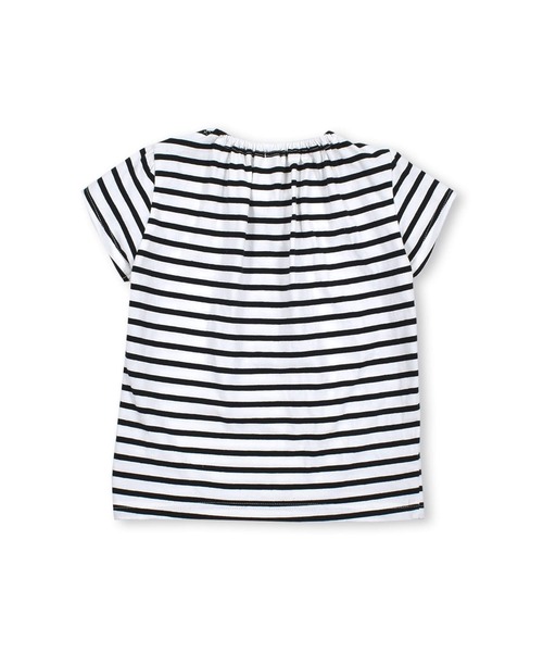 SLAP SLIP(スラップスリップ)の「SLAPSLIP/スカラップ襟チェリー刺繍半袖Tシャツ(80~130cm)(Tシャツ/カットソー・キッズ・ブラック系その他/レッド/ホワイト・130/120/80/110/100/90)」の20枚目の写真