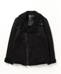 nude:masahiko maruyama( ヌードマサヒコマルヤマ) Over Sized Flight Jacket"Black"/NU-1673