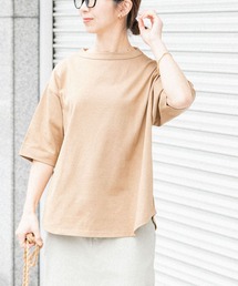 FORK&SPOON | FORK&SPOON　ボトルネック5分袖Tシャツ(Tシャツ/カットソー)