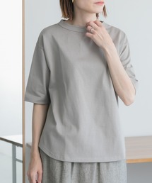 FORK&SPOON | FORK&SPOON　ボトルネック5分袖Tシャツ(Tシャツ/カットソー)