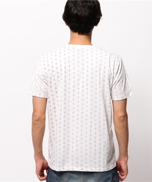 OUTLET(アウトレット)の「【CIAOPANIC TYPY】小紋柄ポケットTee(Tシャツ/カットソー・メンズ・レッド・SMALL/MEDIUM)」の4枚目の写真