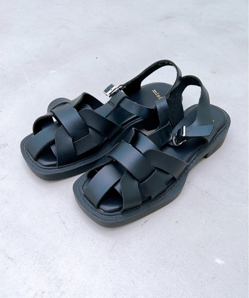 y/m by misato（イムバイミサト）の「グルカサンダル（サンダル・レディース・ブラック/ホワイト・MEDIUM/SMALL/LARGE）」の19枚目の写真