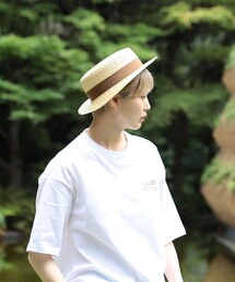 〈UNISEX〉 丸高製帽所 × BEAMS JAPAN / 別注 カンカン帽