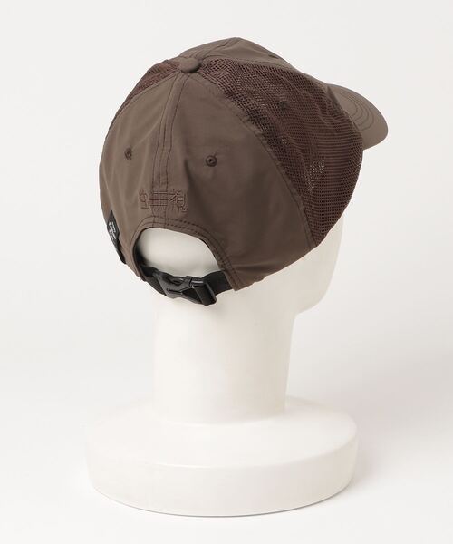grn(ジーアールエヌ)の「grn outdoor ジーアールエヌ アウトドア MUSHI MUSHI CAP メッシュキャップ(キャップ・メンズ・ブラック/ブラウン・FREE)」の7枚目の写真