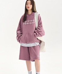 TGNS（ツーガンズ）の「【TGNS】TGNS High Necked Hoodi / 【ツーガンズ】ハイネックロゴプリント長袖パーカー（パーカー）」