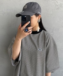 [Americana×JEANS FACTORY/アメリカーナ×ジーンズファクトリー] 別注 47 THE AME ロゴ刺繍キャップ