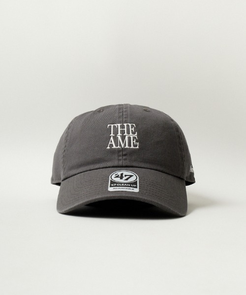 AMERICANA（アメリカーナ）の「[Americana×JEANS FACTORY/アメリカーナ×ジーンズファクトリー] 別注 47 THE AME ロゴ刺繍キャップ（キャップ・レディース・ダークグリーン/ブラック/チャコール・ONE SIZE）」の13枚目の写真