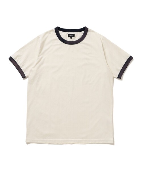 BEAMS（ビームス）の「BEAMS / フェード リンガーTシャツ（Tシャツ/カットソー・メンズ・ホワイト/グレー系その他・S/M/L/XL）」の13枚目の写真