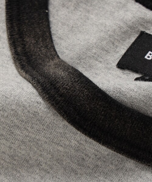 BEAMS（ビームス）の「BEAMS / フェード リンガーTシャツ（Tシャツ/カットソー・メンズ・ホワイト/グレー系その他・S/M/L/XL）」の21枚目の写真