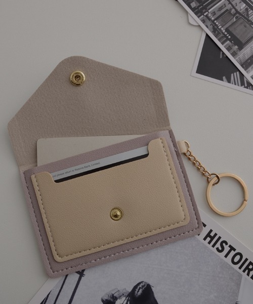 resonance】レター型 パスケース【6色展開/ICカード/社員証】（パス