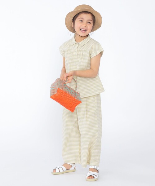 SHIPS(シップス)の「SHIPS KIDS:100~130cm / ワイド ロング パンツ(その他パンツ・キッズ・イエロー系その他2・100/110/120/130)」の15枚目の写真