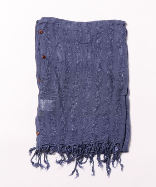 チャイハネ(チャイハネ)の「【チャイハネ】スールWAYストール(ストール/ショール・レディース・マスタード/ネイビー/グリーン/ブラック/グレー/ホワイト・FREE)」の6枚目の写真