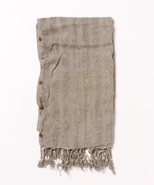 チャイハネ(チャイハネ)の「【チャイハネ】スールWAYストール(ストール/ショール・レディース・マスタード/ネイビー/グリーン/ブラック/グレー/ホワイト・FREE)」の4枚目の写真