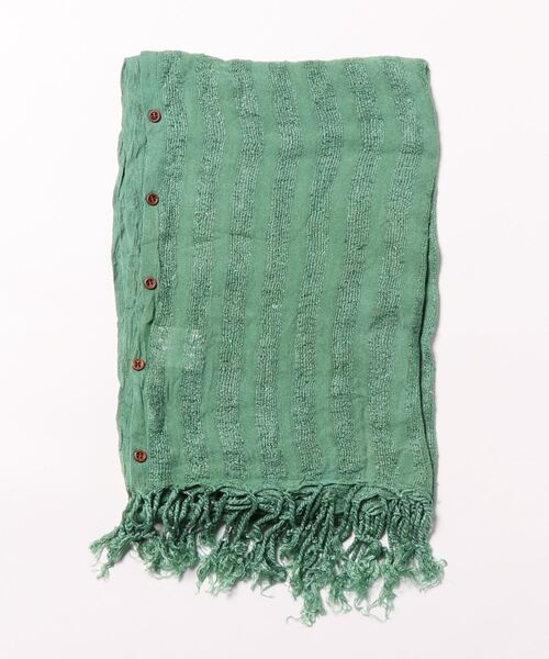 チャイハネ(チャイハネ)の「【チャイハネ】スールWAYストール(ストール/ショール・レディース・マスタード/ネイビー/グリーン/ブラック/グレー/ホワイト・FREE)」の5枚目の写真