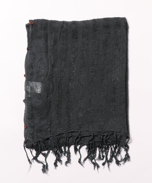 チャイハネ(チャイハネ)の「【チャイハネ】スールWAYストール(ストール/ショール・レディース・マスタード/ネイビー/グリーン/ブラック/グレー/ホワイト・FREE)」の9枚目の写真