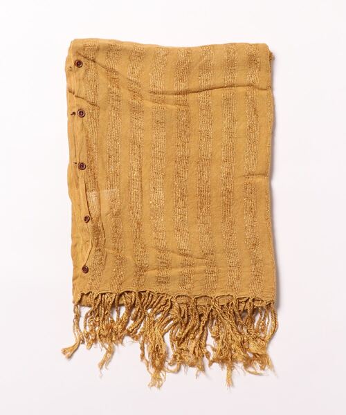 チャイハネ(チャイハネ)の「【チャイハネ】スールWAYストール(ストール/ショール・レディース・マスタード/ネイビー/グリーン/ブラック/グレー/ホワイト・FREE)」の10枚目の写真